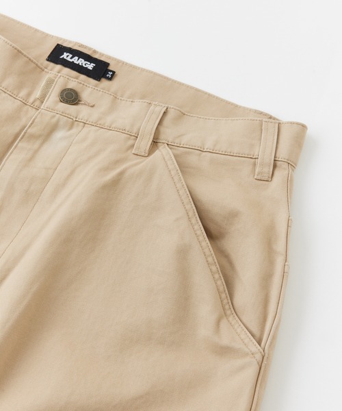 Qoo　新品　XLARGE エクストララージ　ワイドチノパンツ2枚 XLARGE チノパン 2TUCK CHINO PANTS メンズ レディース