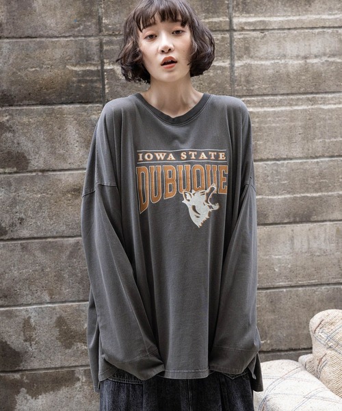 tシャツ ESSENTIAL BIGTシャツ レディース niko and… tシャツ アソートロゴ BIGTシャツ レディース