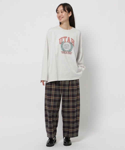 tシャツ ESSENTIAL BIGTシャツ レディース niko and… tシャツ アソートロゴ BIGTシャツ レディース