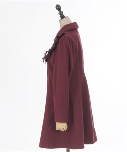 axes femme POETIQUE ステンカラーコート コート ブロッキング
