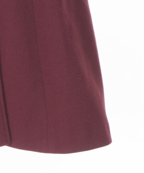 美品　axes femme POETIQUE / ダッフルコート　M フリル セール】ファーティペ付ロングコート（ダッフルコート）｜axes