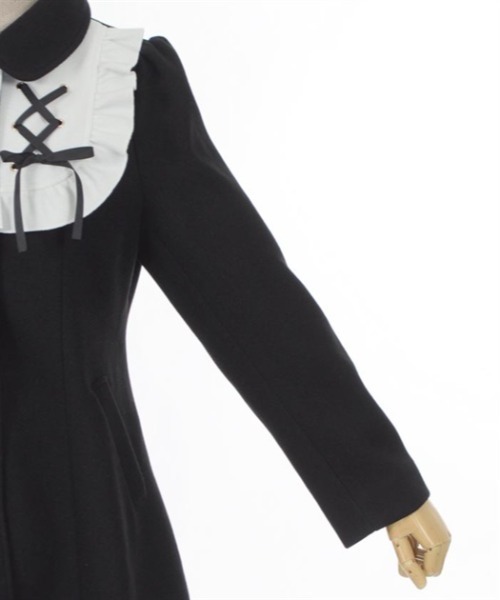 美品　axes femme POETIQUE / ダッフルコート　M フリル ラッフルフリルトレンチコート | outlet | axes femme online shop