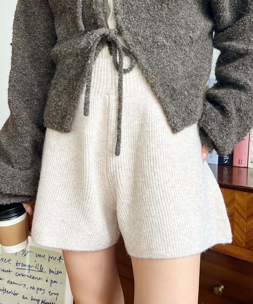 moment+ パンツ ショートニットパンツ レディース : ZOZOTOWN Yahoo!店