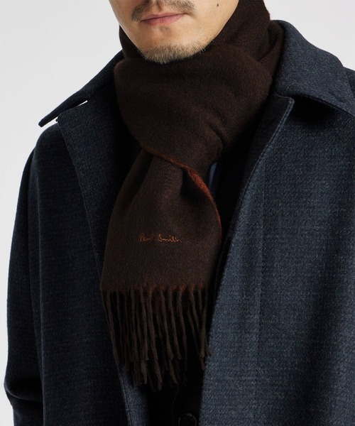 Paul Smith（ポール・スミス） マフラー カシミヤ リバーシブル