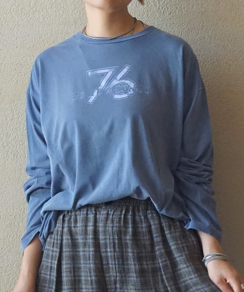 JOURNAL STANDARD LUXE tシャツ オーバーダイプリントロンT