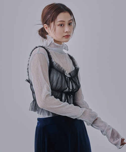bita.（ビタ） tシャツ ラメシアーインナートップス レディース