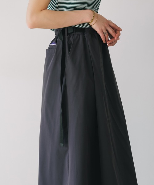 サウザンドマイル WAVE ADJUST SKIRT ブラック WAVE ADJUST SKIRT / Black | THOUSAND MILE（サウザンドマイル