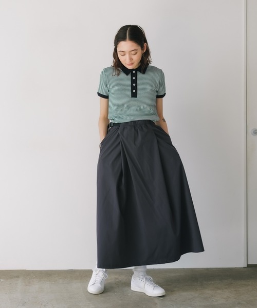 サウザンドマイル WAVE ADJUST SKIRT ブラック THOUSAND MILE】WAVE ADJUST SKIRT/ウェーブアジャストスカート