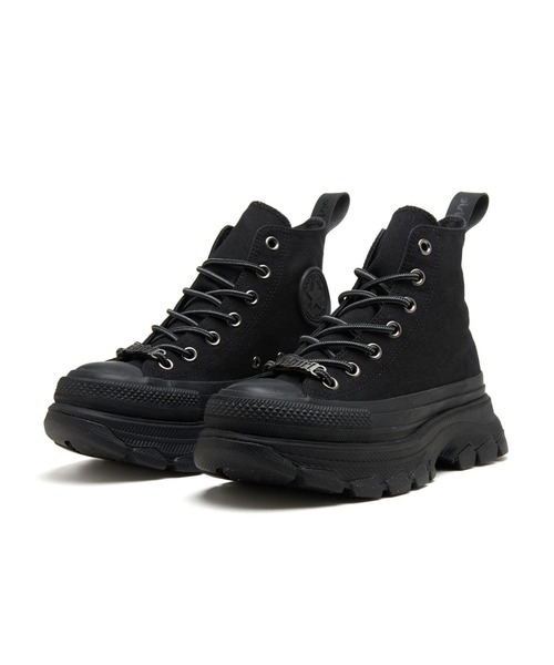 CONVERSE（コンバース） ショートブーツ「X-girlコラボ」 4h ブラック