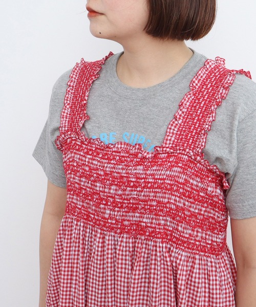 littlecottonclothes ワンピース coto cotte Lilyドレス あじさい刺繍 722-361020(ワンピース