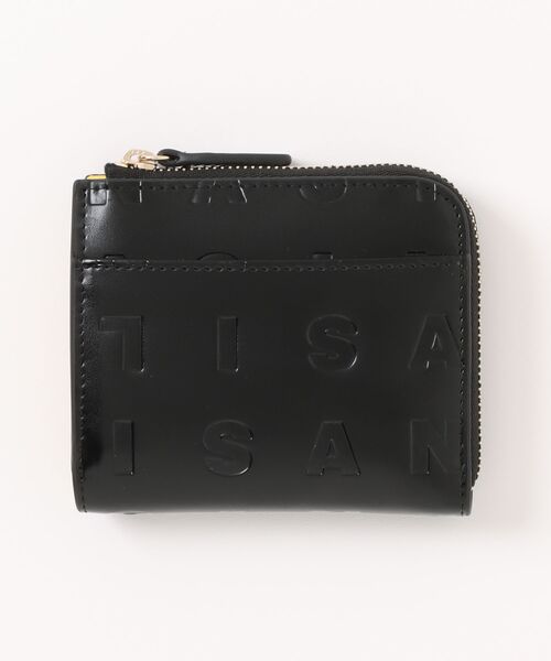 SILNA minacolo 財布 ロゴ型押しL字短財布 レディース
