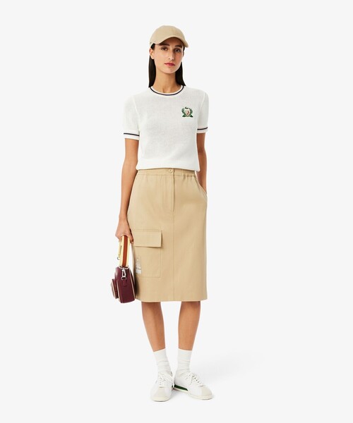 LACOSTE（ラコステ） スカート アシンメトリーカーゴポケットスカート