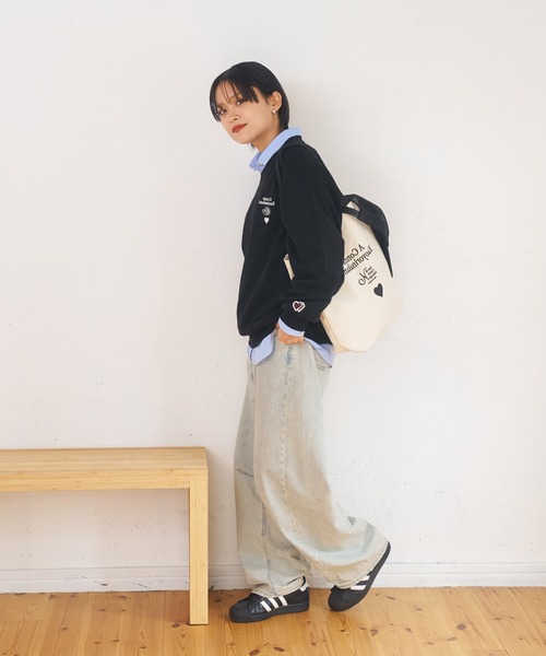 kaoyorinakami セーター ニット connie v neckknit / コニーVネック