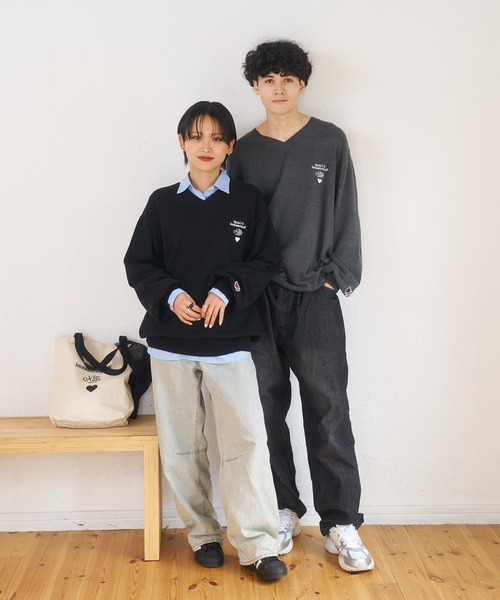 kaoyorinakami セーター ニット connie v neckknit / コニーVネック