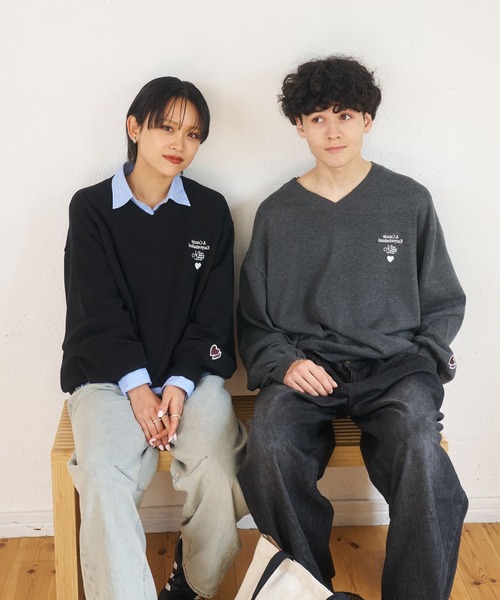 kaoyorinakami セーター ニット connie v neckknit / コニーVネック