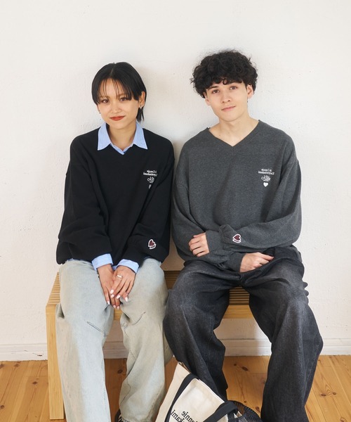 kaoyorinakami セーター ニット connie v neckknit / コニーVネック