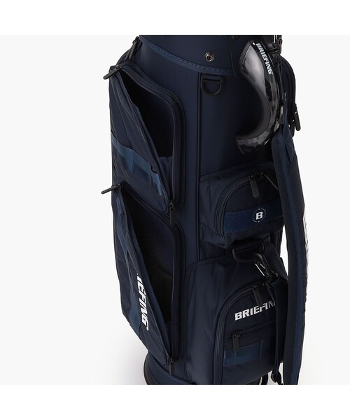 【未使用品】BRIEFING キャディバッグ CR-6 ♯3 ブラック BRIEFING ゴルフ 「BRIEFING GOLF／ブリーフィングゴルフ」CR-6