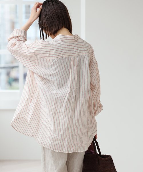 JOURNAL STANDARD relume フレンチリネンビッグスキッパー JOURNAL STANDARD relume｜手洗い可 / No.66フレンチリネン