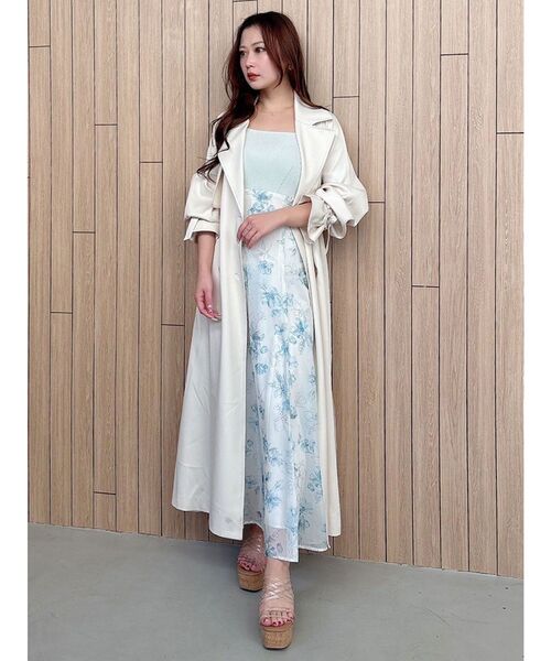【美品】ハンドスモッキングワンピース SLY | BELTED CUT OUT ショートワンピース (ワンピース(ミニ