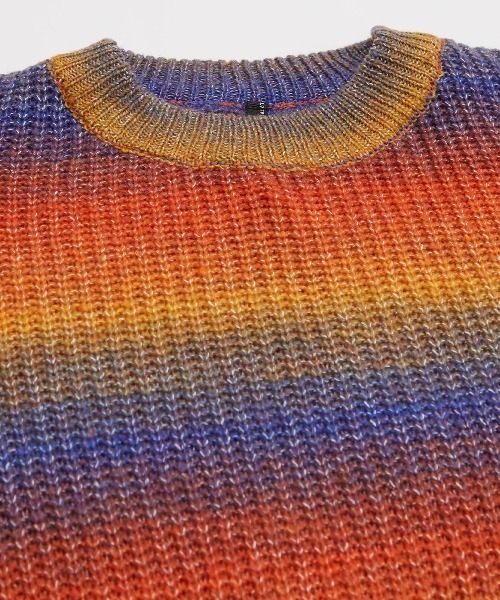 「improves」 「HALHAM」長袖ニット LARGE グリーン メンズ_画像6