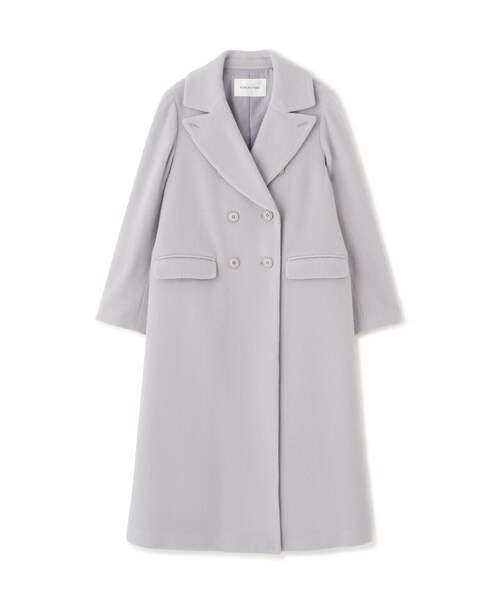 「NATURAL BEAUTY BASIC」 チェスターコート SMALL グレー レディース_画像2