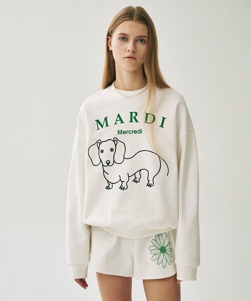Mardi Mercredi スウェットシャツ DDANJI Mardi Mercredi トレーナー スウェット SWEATSHIRT DDANJI CH.06