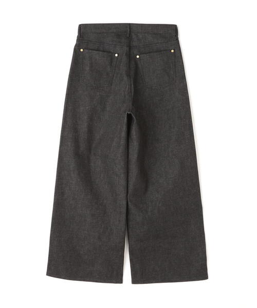 toironier トワロニエ ストレートパンツ セール】Toironier/トワロニエ/2tuck wide denim pants（デニム
