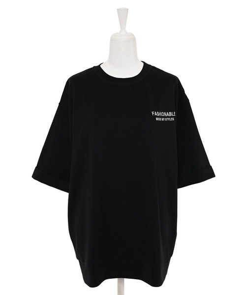 tシャツ 「Narcissus」リラックスステッチTシャツ レディース Narcissus tシャツ 「Narcissus」リラックスステッチTシャツ