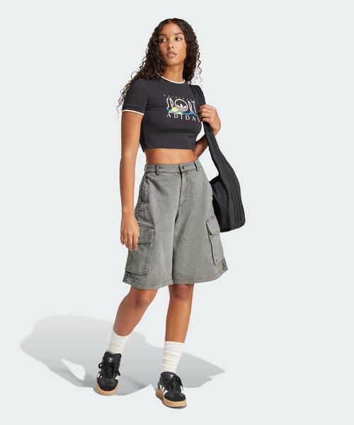 adidas カーゴパンツ ウォッシュド カーゴツイル ジョーツ