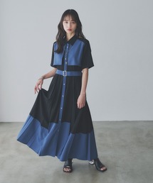 ワンピース プリーツカットアウトワンピース(HARE)｜ZOZOTOWN Yahoo!店
