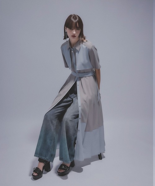 HARE（ハレ） ワンピース プリーツカットアウトワンピース(HARE