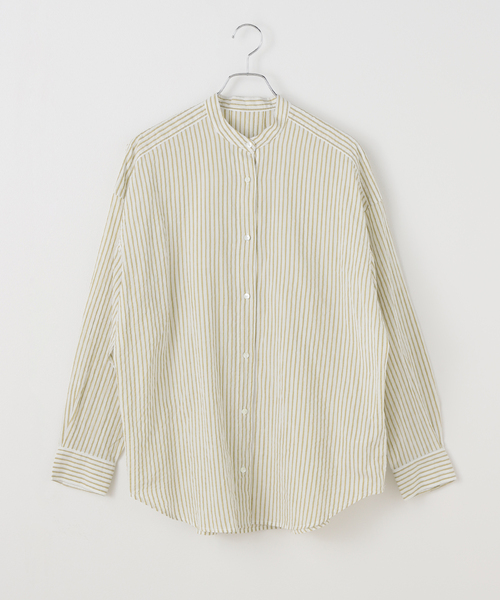 ブラウス シャツ OVERFIT STRIPE SHIRT レディース clor ブラウス シャツ OVERFIT STRIPE SHIRT レディース