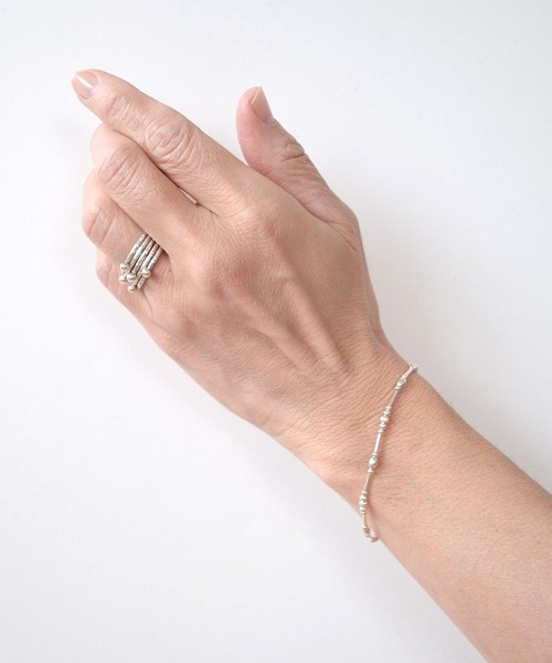 MANANAS（マナナス） ブレスレット 「MANANAS」Tube Beads Bracelet