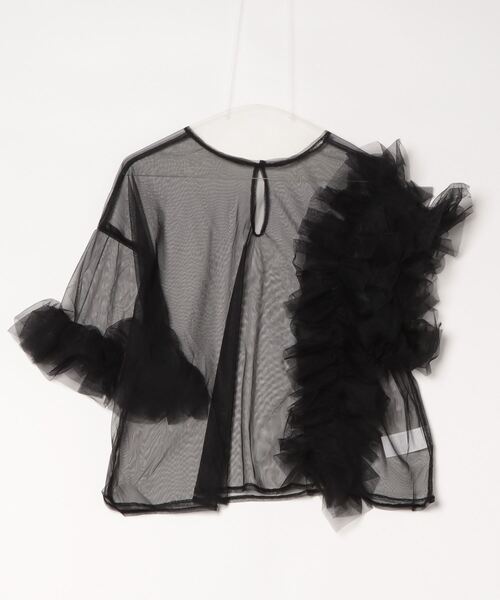 「terrace」 「bohmal」半袖カットソー MEDIUM ブラック レディース_画像2