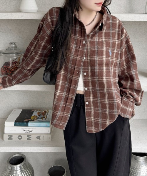 U.S. POLO ASSN.（ユーエスポロアッスン） ブラウス シャツ 「U.S.