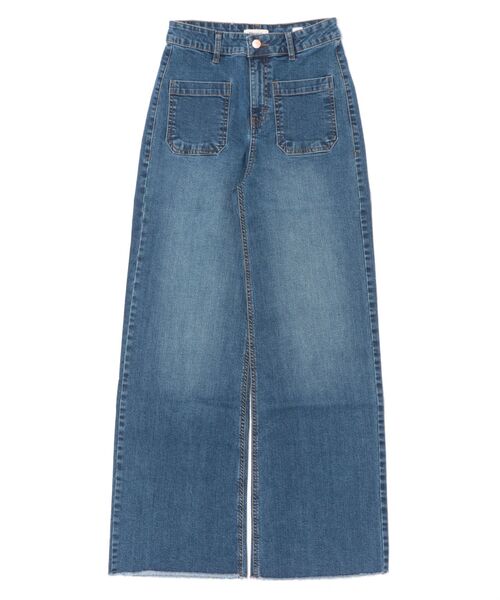 MUSE ワイドパンツ ジーンズ デニム デニムパンツ 「muse」フレンチ