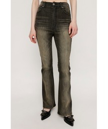 SLY ジーンズ デニム デニムパンツ HW FLARE PT-C WITH ROICA(R