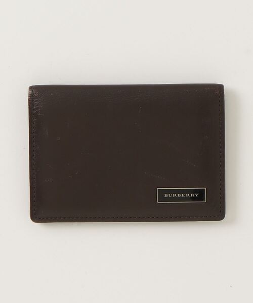 BURBERRY 「BURBERRY」 カードケース - ブラウン メンズ