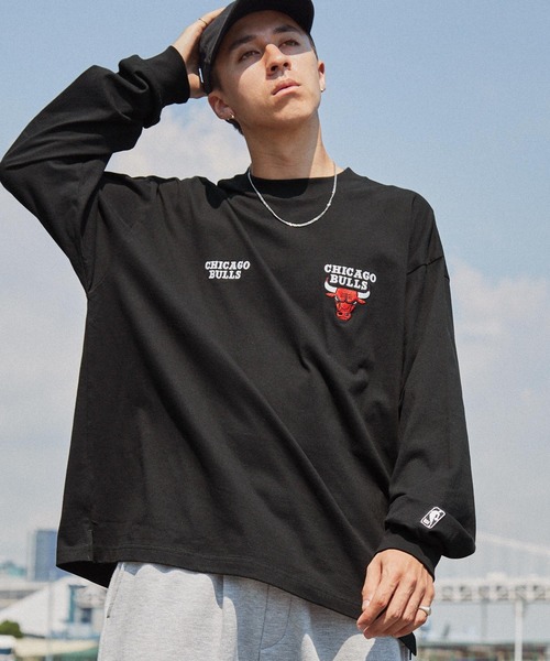 「NBA」 長袖Tシャツ M ホワイト メンズ