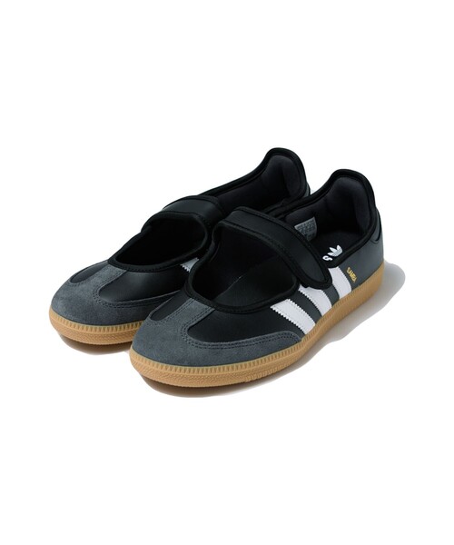 【adidas】Samba Jane Shoes メリージェーン スニーカー ロゴ adidas Samba Jane Shoes - White | Free Shipping with adiClub