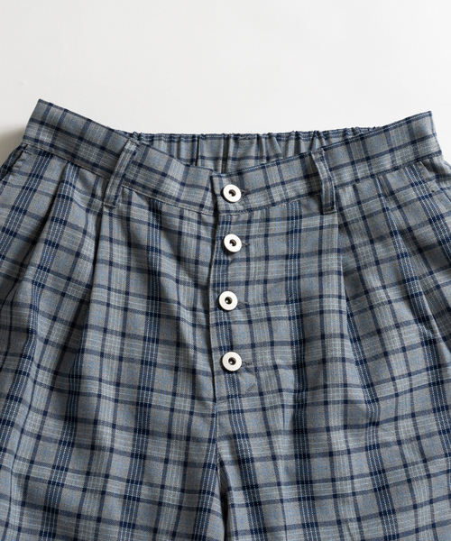 WISH FOR EVER 「WISH EVER」 スラックス MEDIUM グレー メンズ