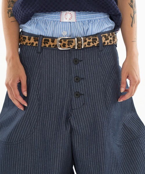 WISH FOR EVER バギーパンツ WISH FOR EVER パンツ ASSORT SIDE SWITCH BAGGY CURVE PANTS