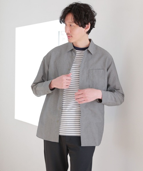 「GLOBAL WORK」 半袖Tシャツ LARGE ライトグレー メンズ
