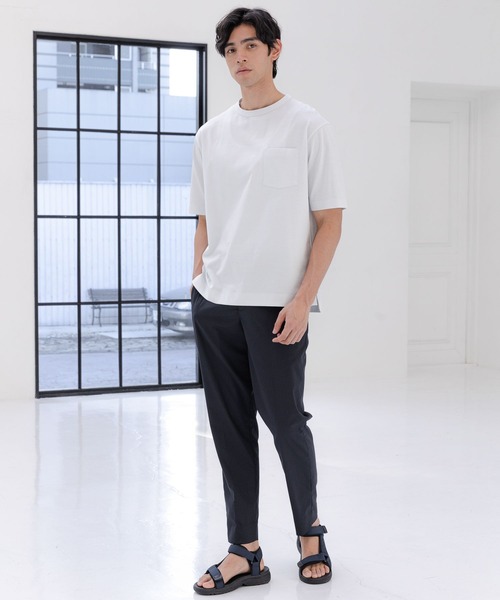 「GLOBAL WORK」 半袖Tシャツ LARGE ライトグレー メンズ