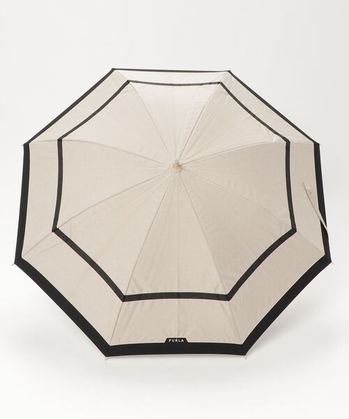 【新品】フルラ ロゴ総柄 晴雨兼用 折り畳み傘 ベージュ 55cm 楽天市場】フルラ（カラーベージュ）（傘｜バッグ・小物