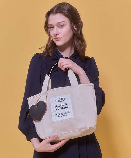 TOCCA（トッカ） トートバッグ TOCCA AVENUE CANVAS TOTE キャンバス
