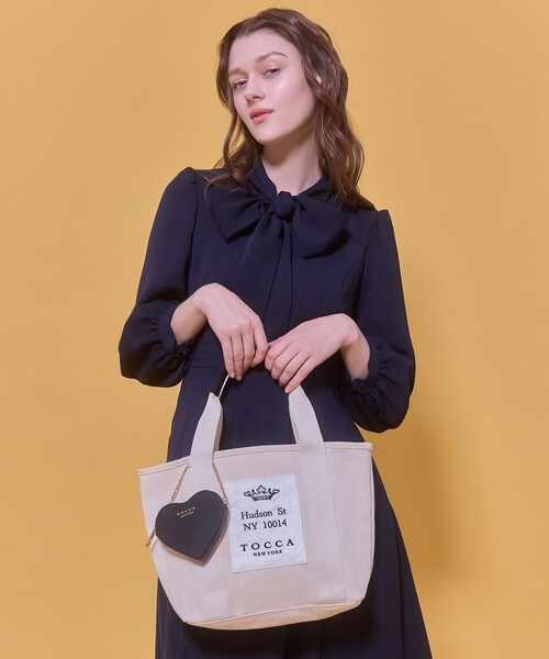 TOCCA(トッカ) トートバッグ TOCCA AVENUE CANVAS TOTE キャンバス TOCCA(トッカ) トートバッグ TOCCA AVENUE CANVAS TOTE キャンバス