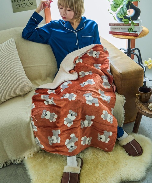 Fashion Letter（ファッションレター） ブランケット スワンネル3way