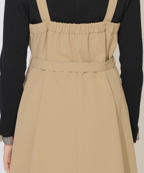 CB CRESTBRIDGE ワンピース サイドチェック切替トレンチキャミ