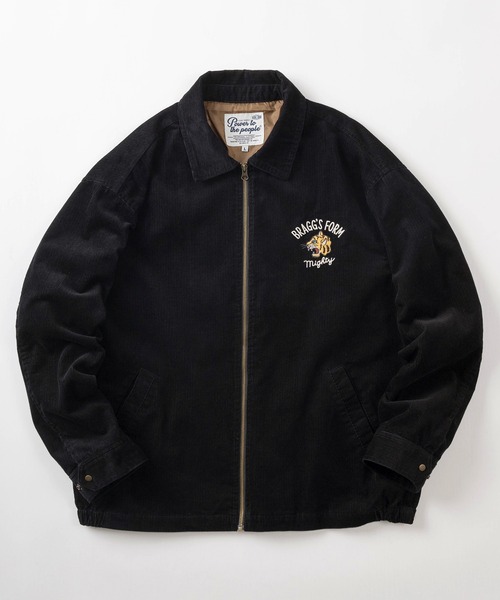 「POWER TO THE PEOPLE」 ブルゾン M ライトブラウン メンズ_画像2